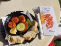 local scallops with garlic