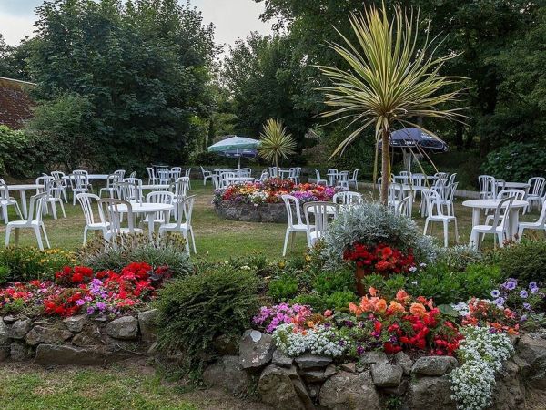 restauracyjny ogrod
